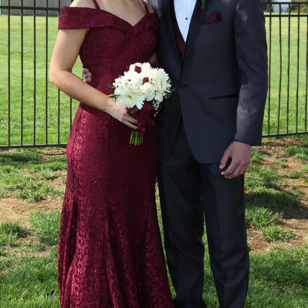 Red Prom Dress - Picture 3 of 3
